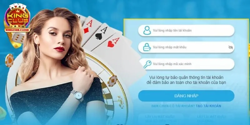 Đăng nhập dễ dàng qua website